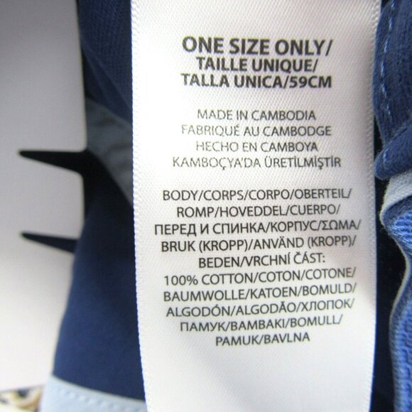 Polo Ralph Lauren Bear Twill Ball Cap Hat Royal Blue OS Adjustable NEW - Picture 13 of 13